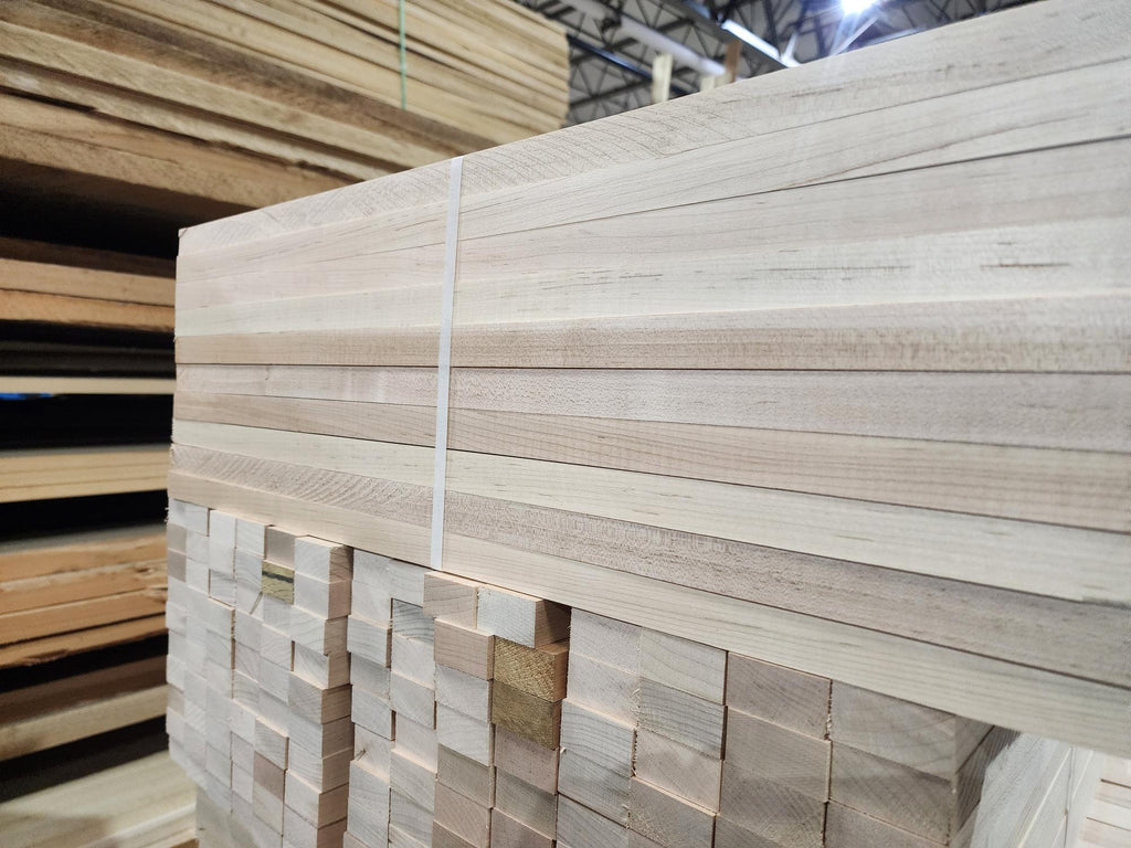 Cutting Board  13/16th x 1.5 x 23.75" Maple bundle