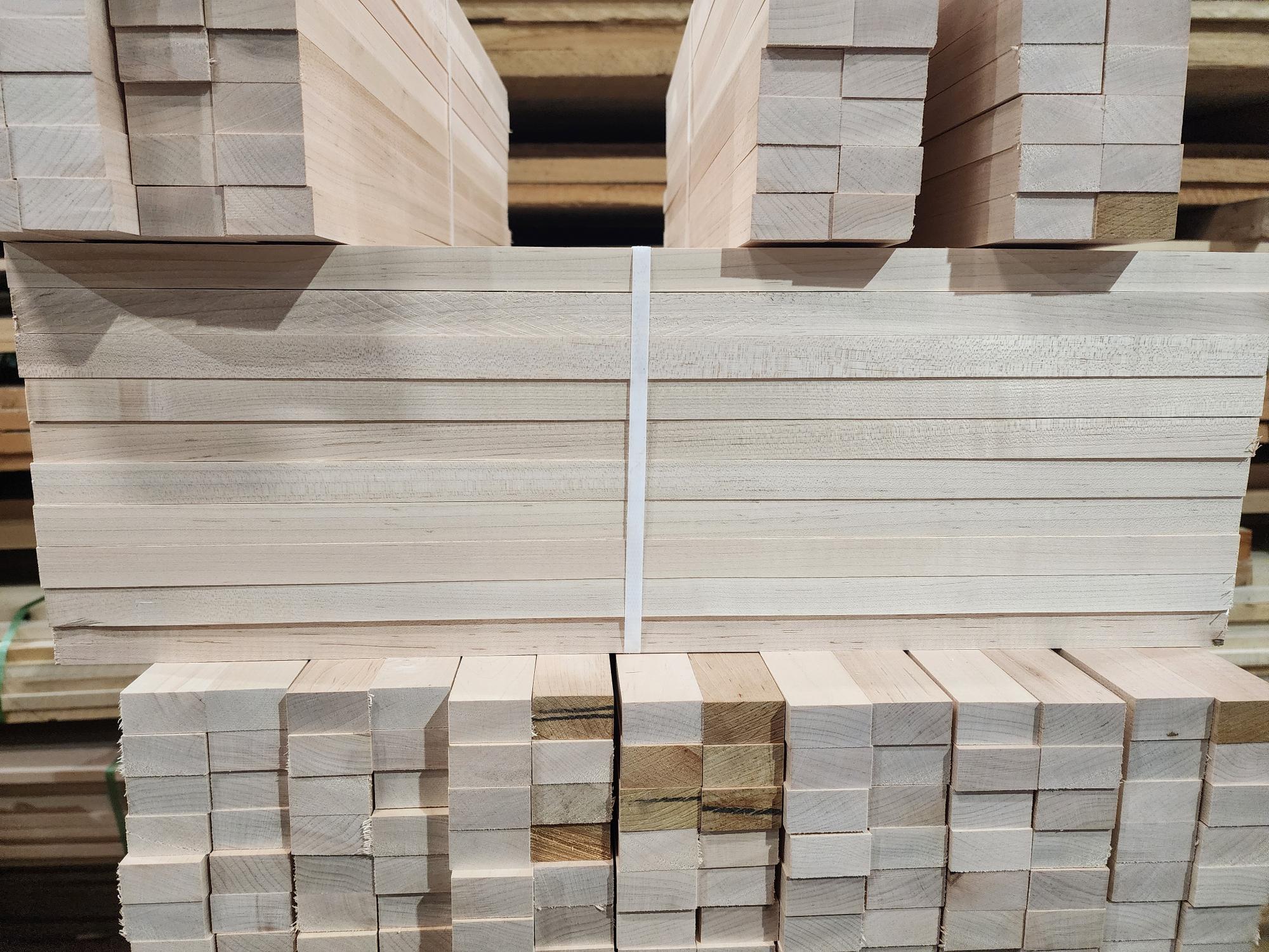 Cutting Board  13/16th x 1.5 x 23.75" Maple bundle