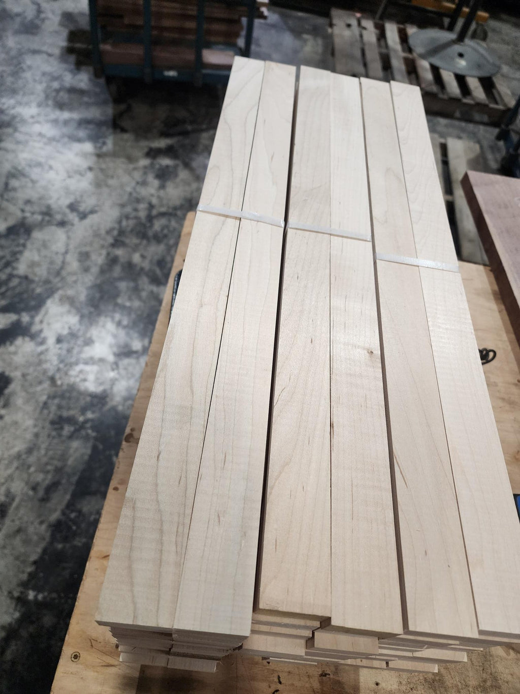Cutting Board  13/16th x 1.5 x 23.75" Maple bundle
