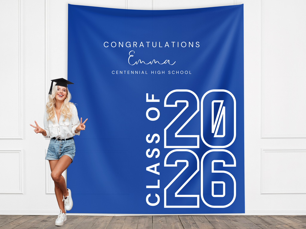 Class of 2026 Custom Graduation Banner