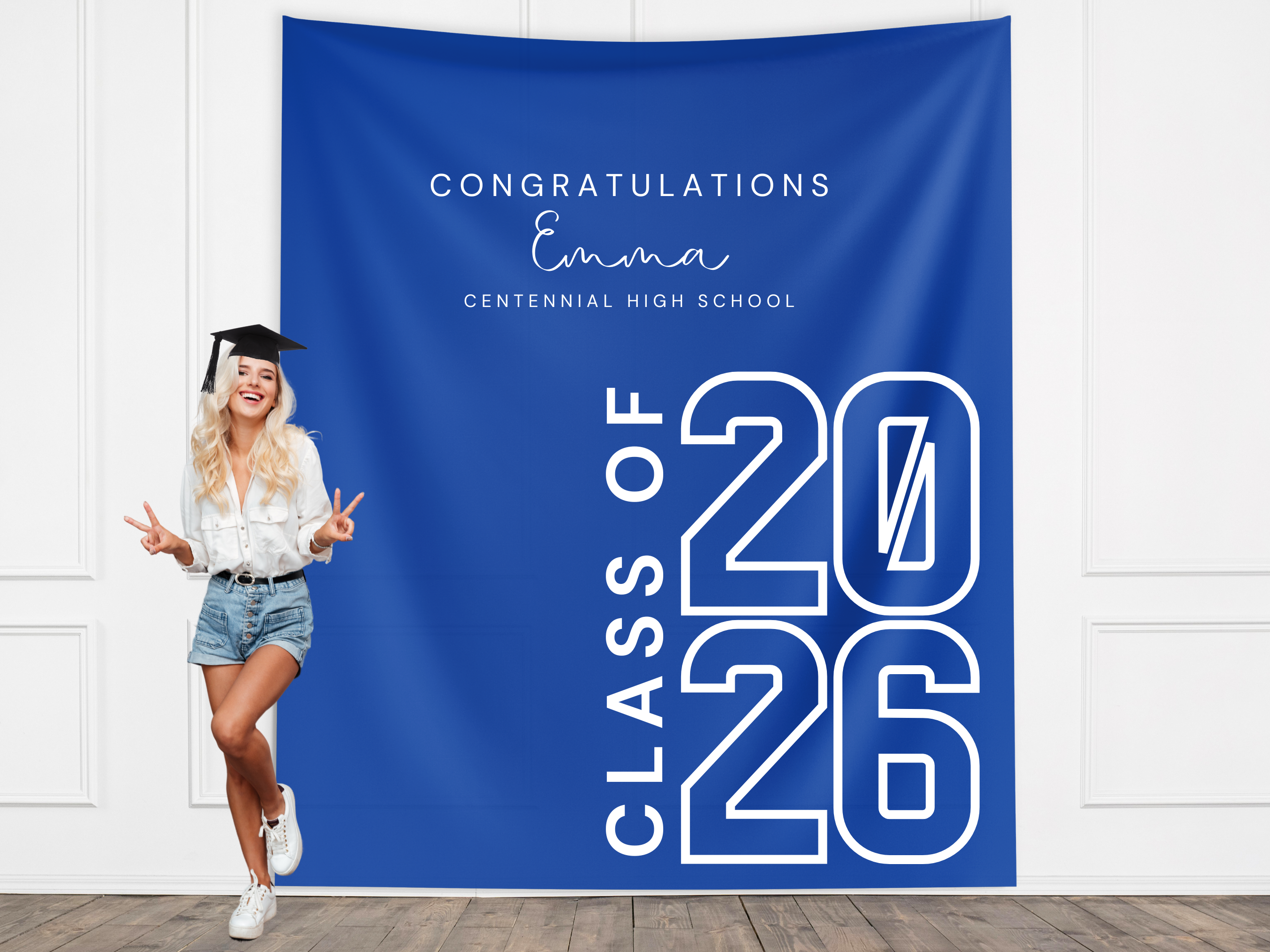 Class of 2026 Custom Graduation Banner