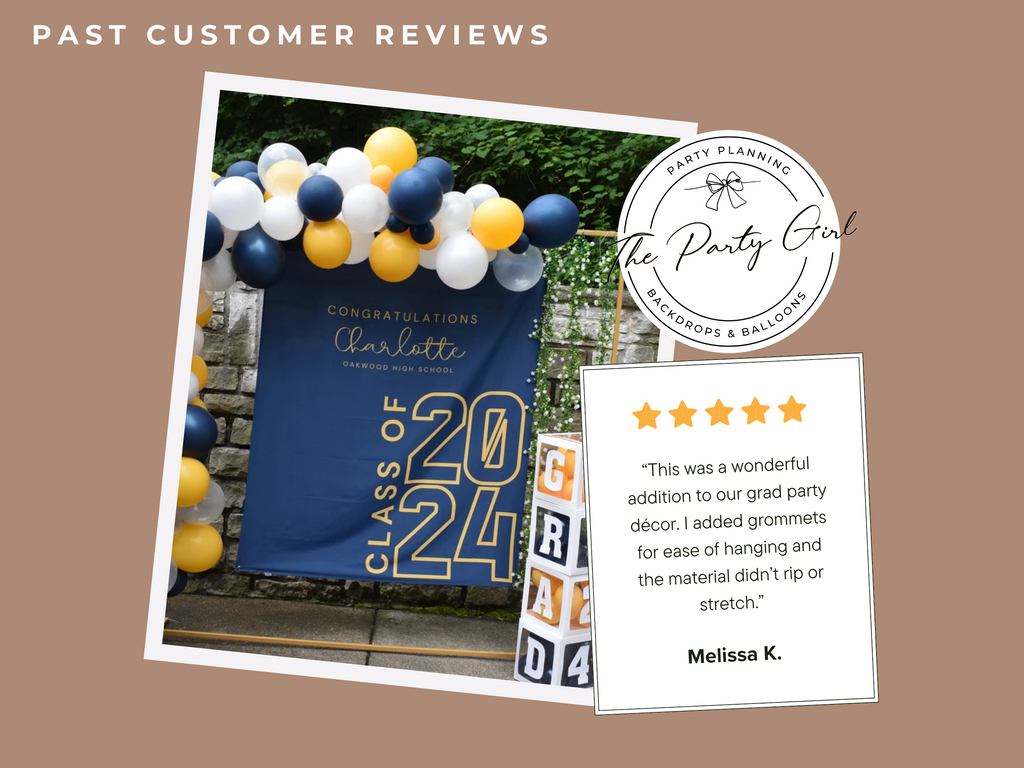 Class of 2026 Custom Graduation Banner