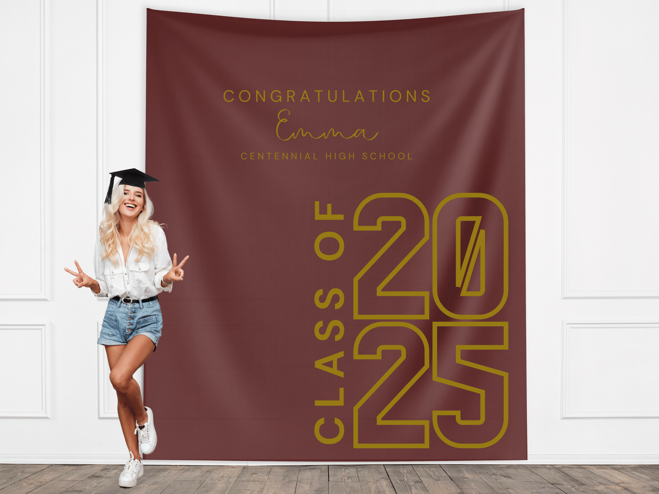 Class of 2026 Custom Graduation Banner