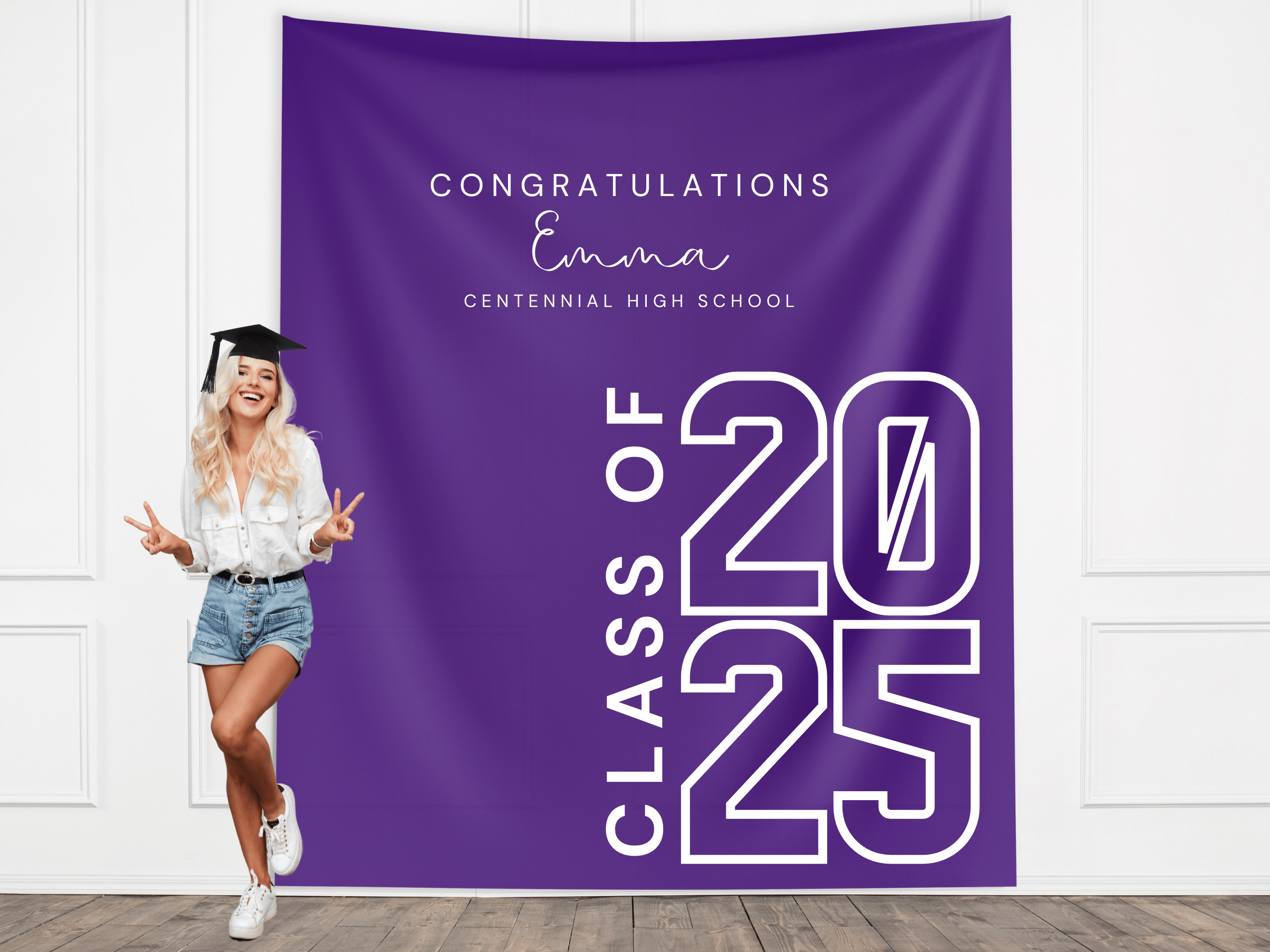 Class of 2026 Custom Graduation Banner
