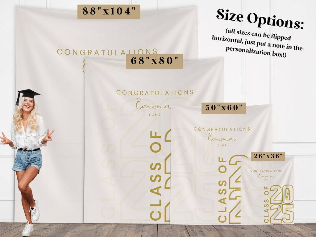 Class of 2026 Custom Graduation Banner